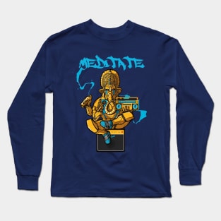 Ganesh Trance Long Sleeve T-Shirt